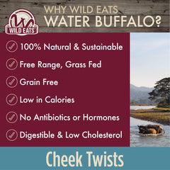 Wild Eats Water Buffalo Cheek Chips ingredients reveal single sourced protein