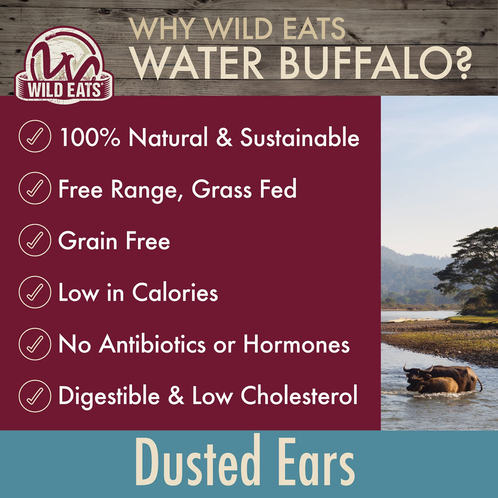 Wild Eats buffalo ear chews grass-fed sourcing sustainable and natural