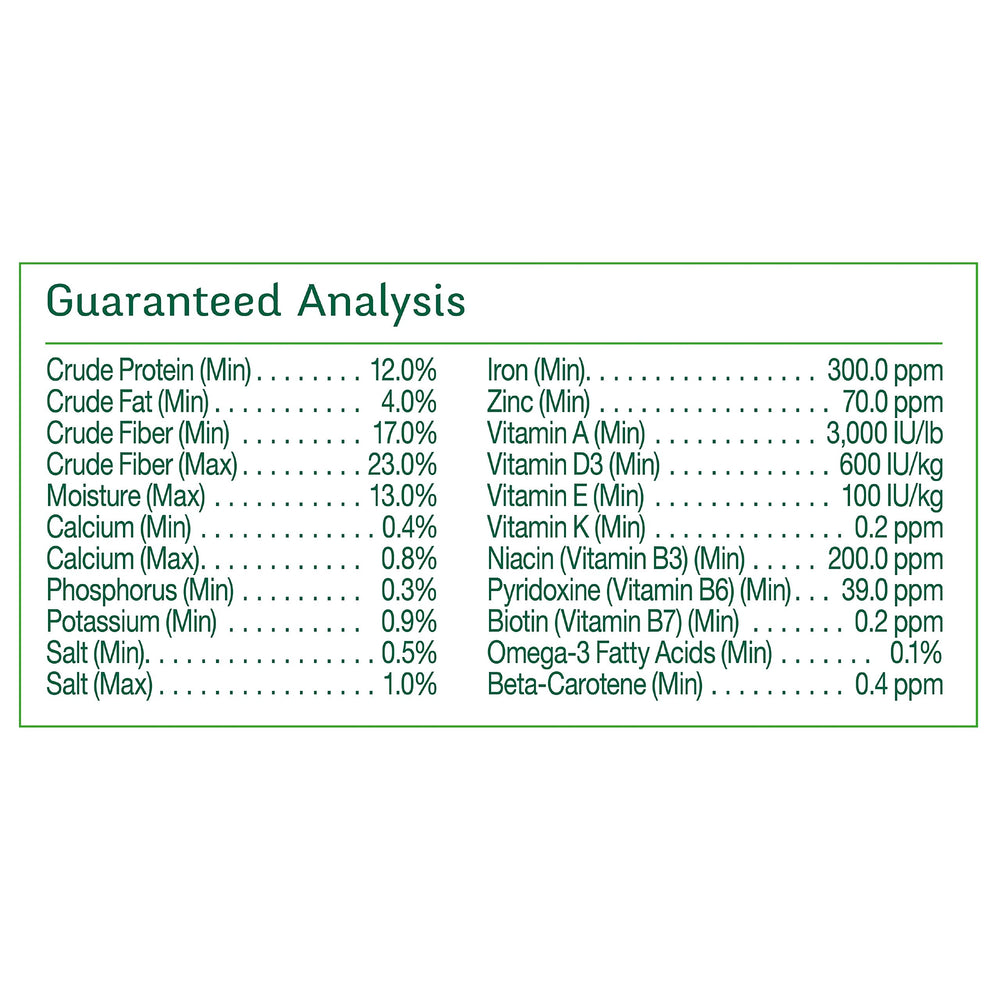 Rabbit foraging-inspired feeding with Wild Harvest Advanced Nutrition Diet