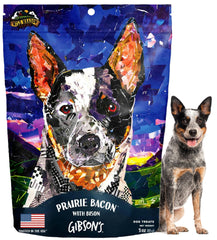 Wild Meadow Farms Gibson's Prairie Bacon with Bison, savory reward for training