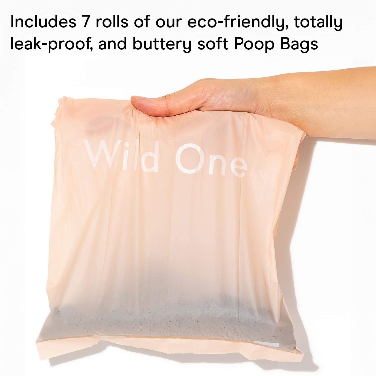 Wild One eco-friendly corn starch bags support sustainable pet care.