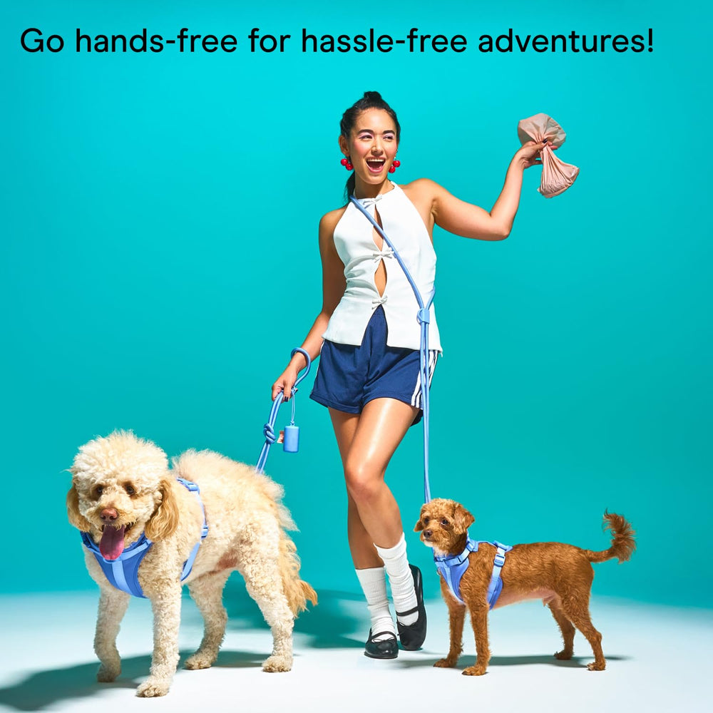 Wild One leash highlights lightweight design and durable materials for easy wrapping.