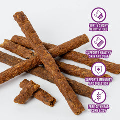 Wild Ranger Wild Nature chicken jerky stick high-protein snack for active dogs.