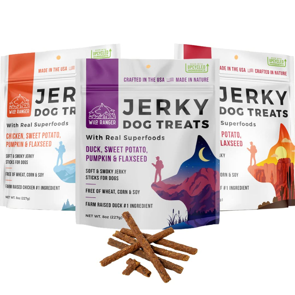 Wild Ranger Wild Nature duck jerky stick for training rewards and tasty motivation.