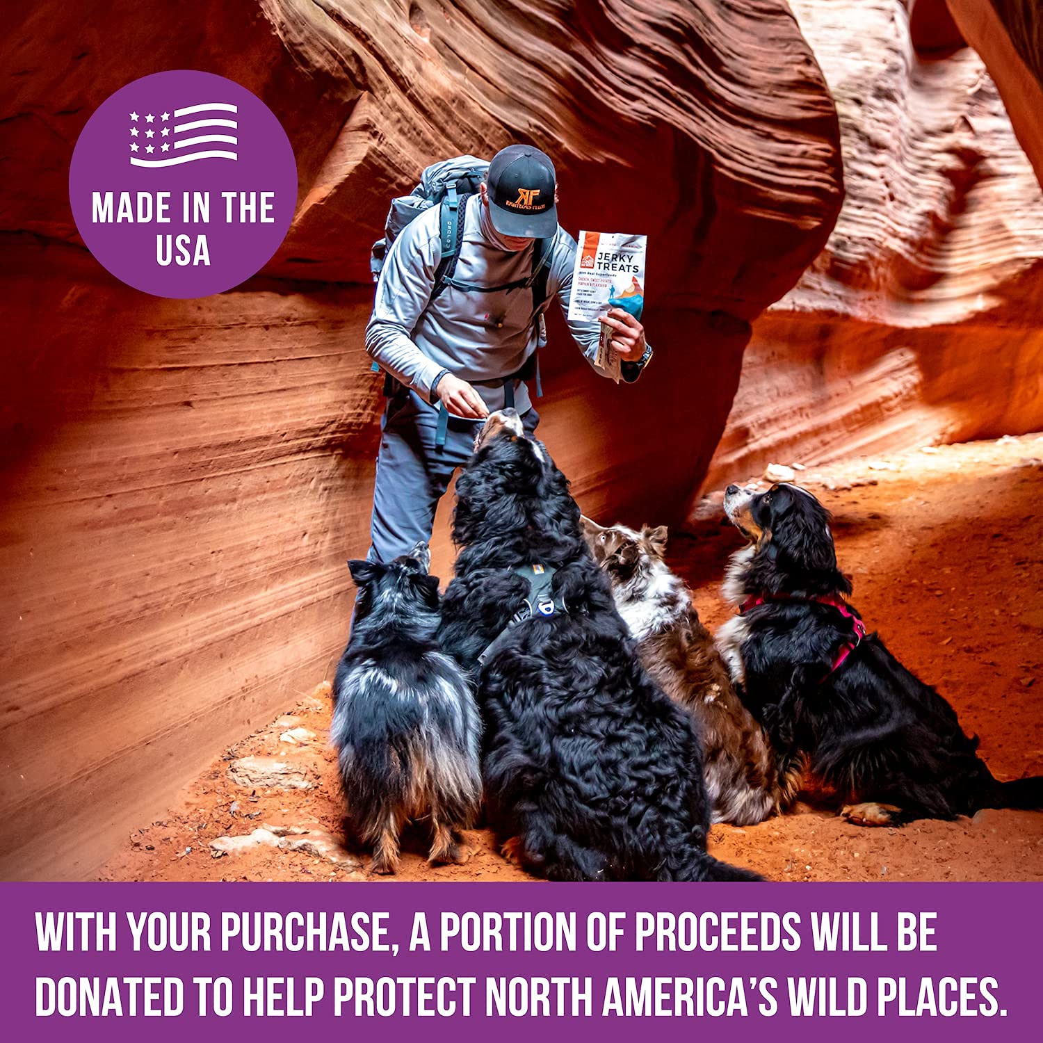 Wild Ranger Wild Nature training bites tiny treats for dogs of all sizes.