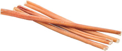 Wild Wolf Angus Bully Stick dog-chewing action shot for engaging, protein-rich treat.