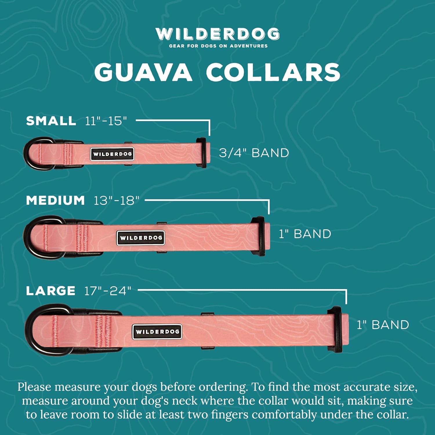 Wilderdog adjustable large collar fits comfortably on larger dogs