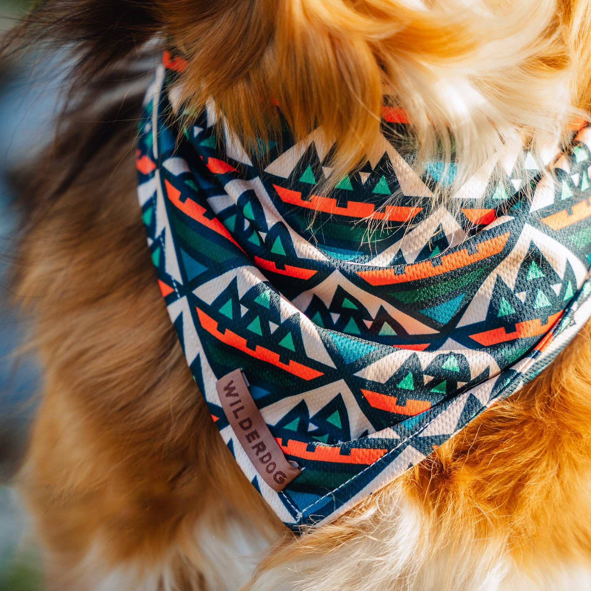 Wilderdog bandana 18x18 inch size fits most dogs