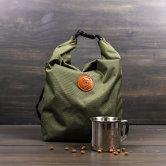 Wilderdog Doggie Bag flat dimensions for portable storage.