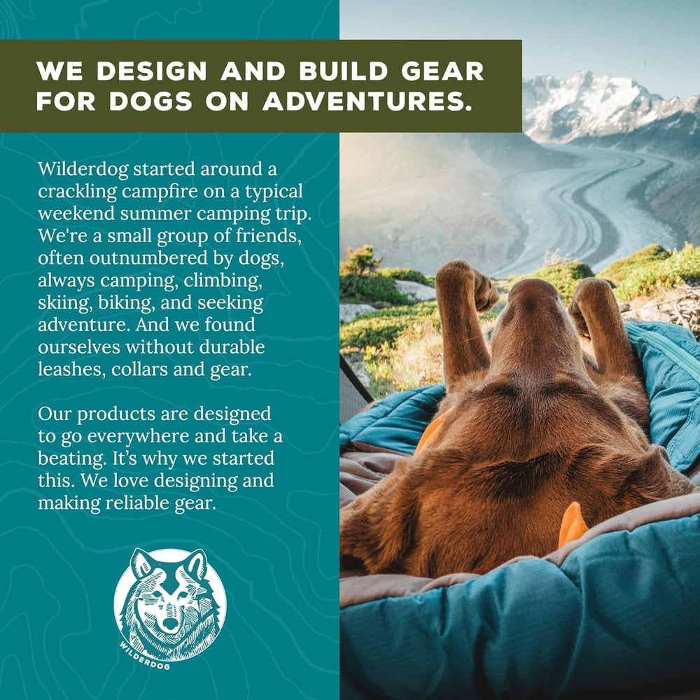 Wilderdog lightweight bandana dries quickly after outdoor splashes.