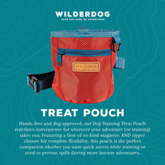 Wilderdog pouch with carabiner, ideal for attaching keys and small items