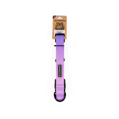 Wilderdog Aurora waterproof collar in use, repelling water and dirt