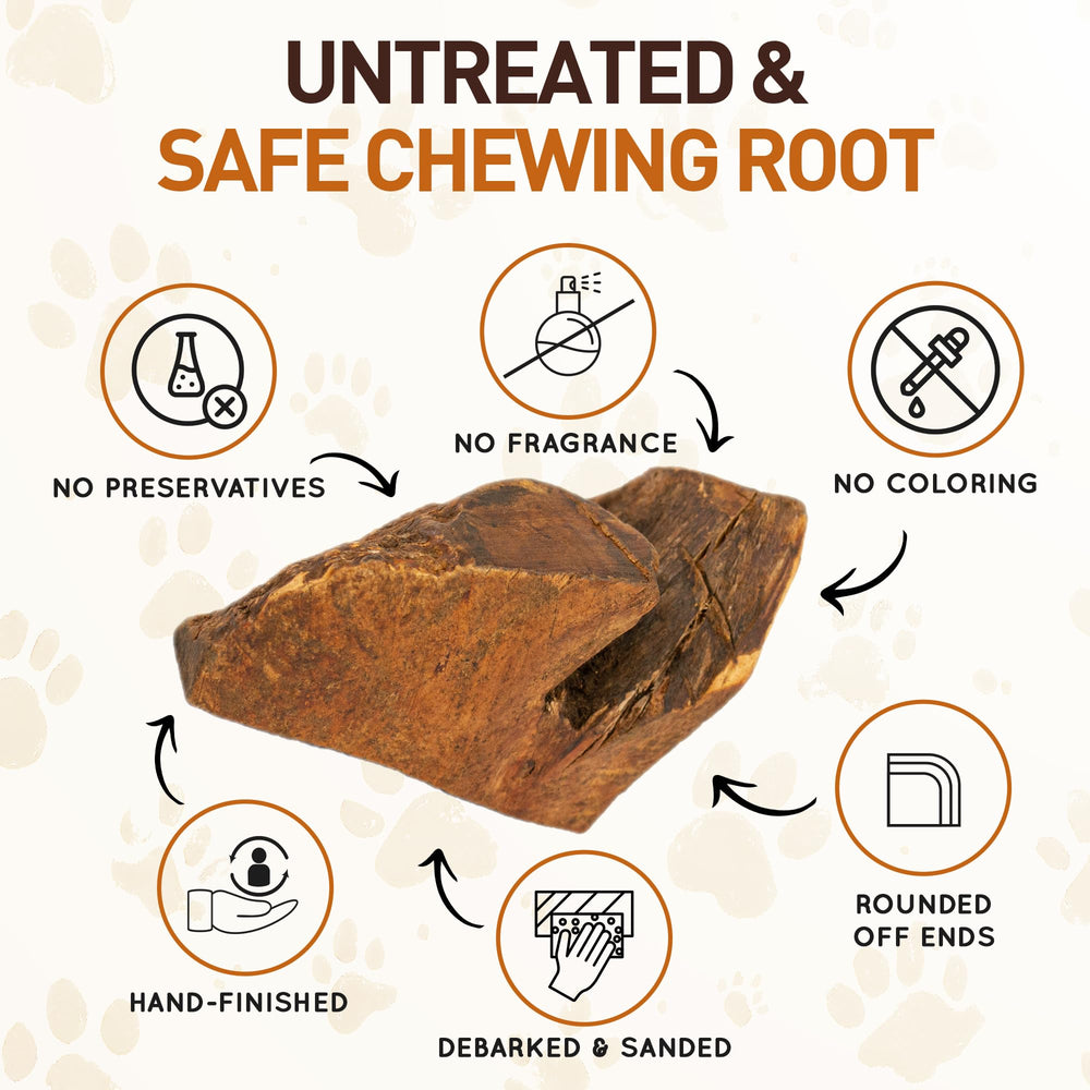 Wildfang Briar Wood Chewing Root medium odorless wood for indoor use.