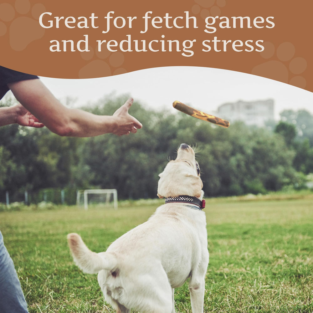 Splinter-free design highlights safe, controlled chewing experiences.