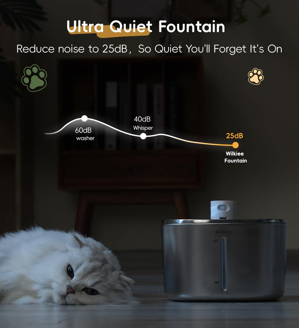 WILKIEE 6-stage filtration delivers fresher, cleaner water.