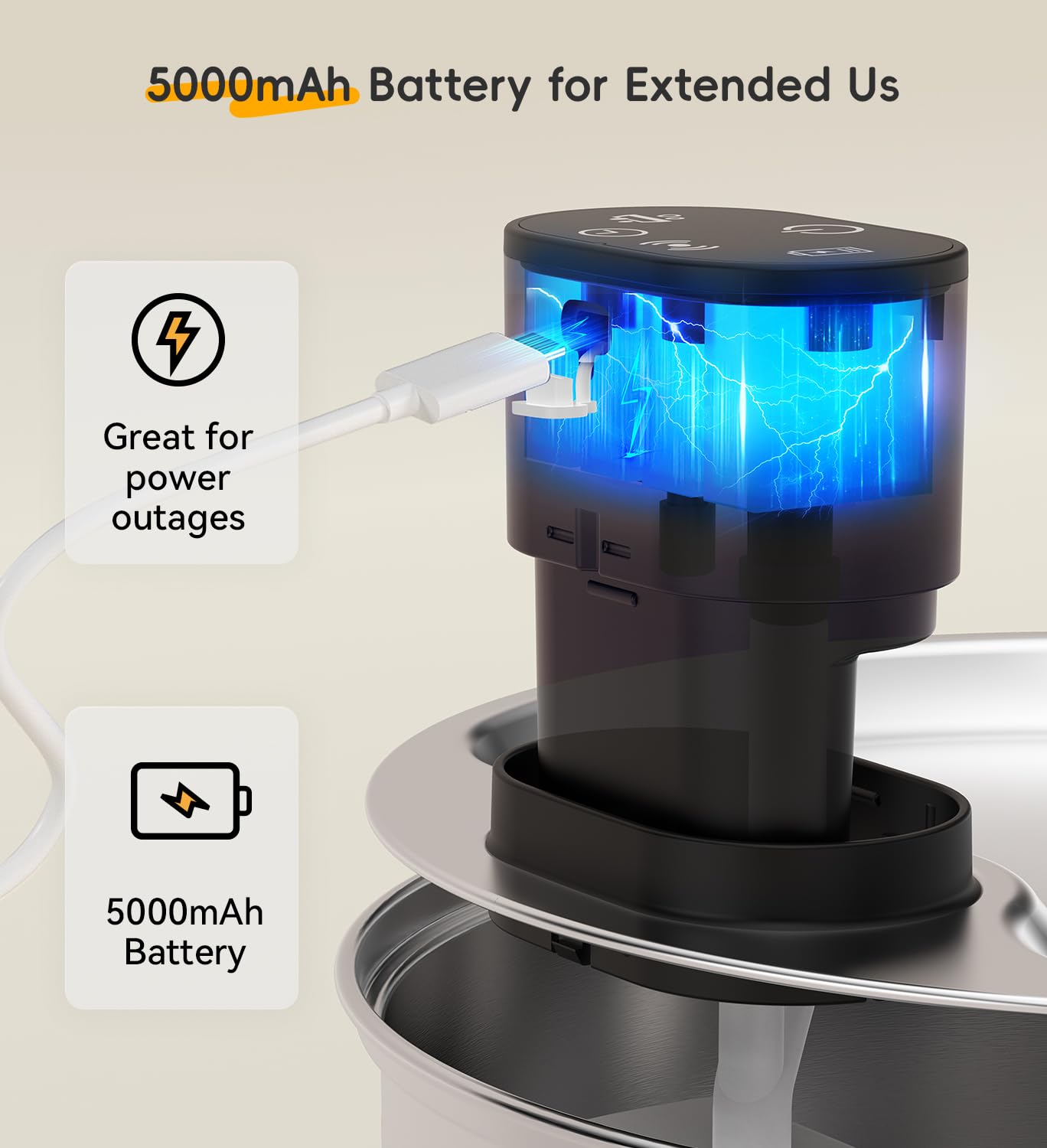 WILKIEE quiet pump; near-silent operation for restful nights.
