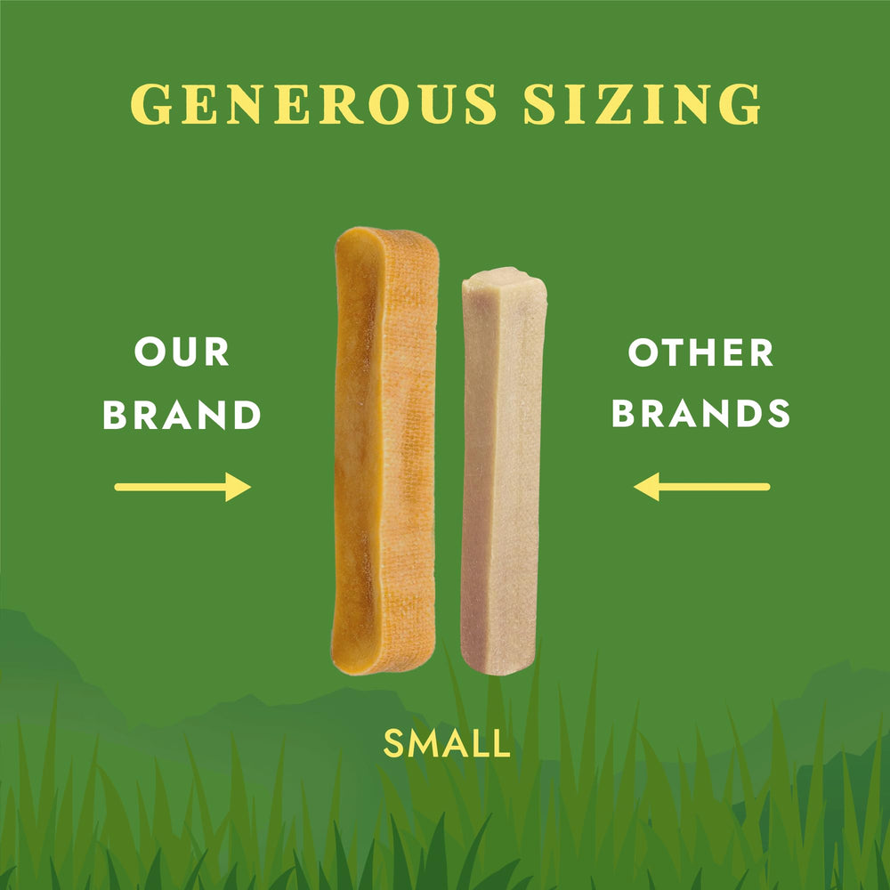 William Hunter Himalayan yak sticks feature lactose-free and easy-digest protein.