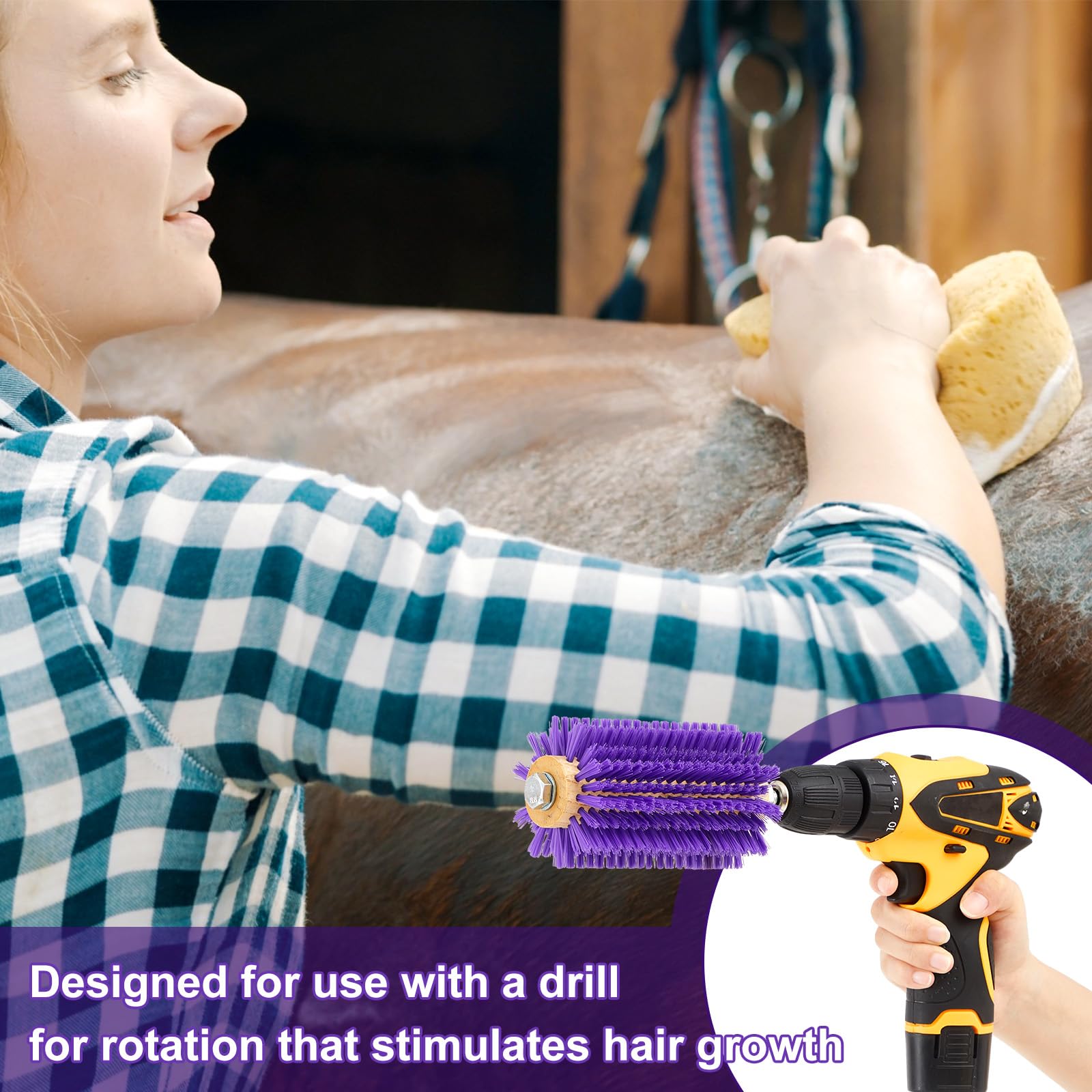 Willinglong 5.35-inch brush length enables balanced control during grooming.