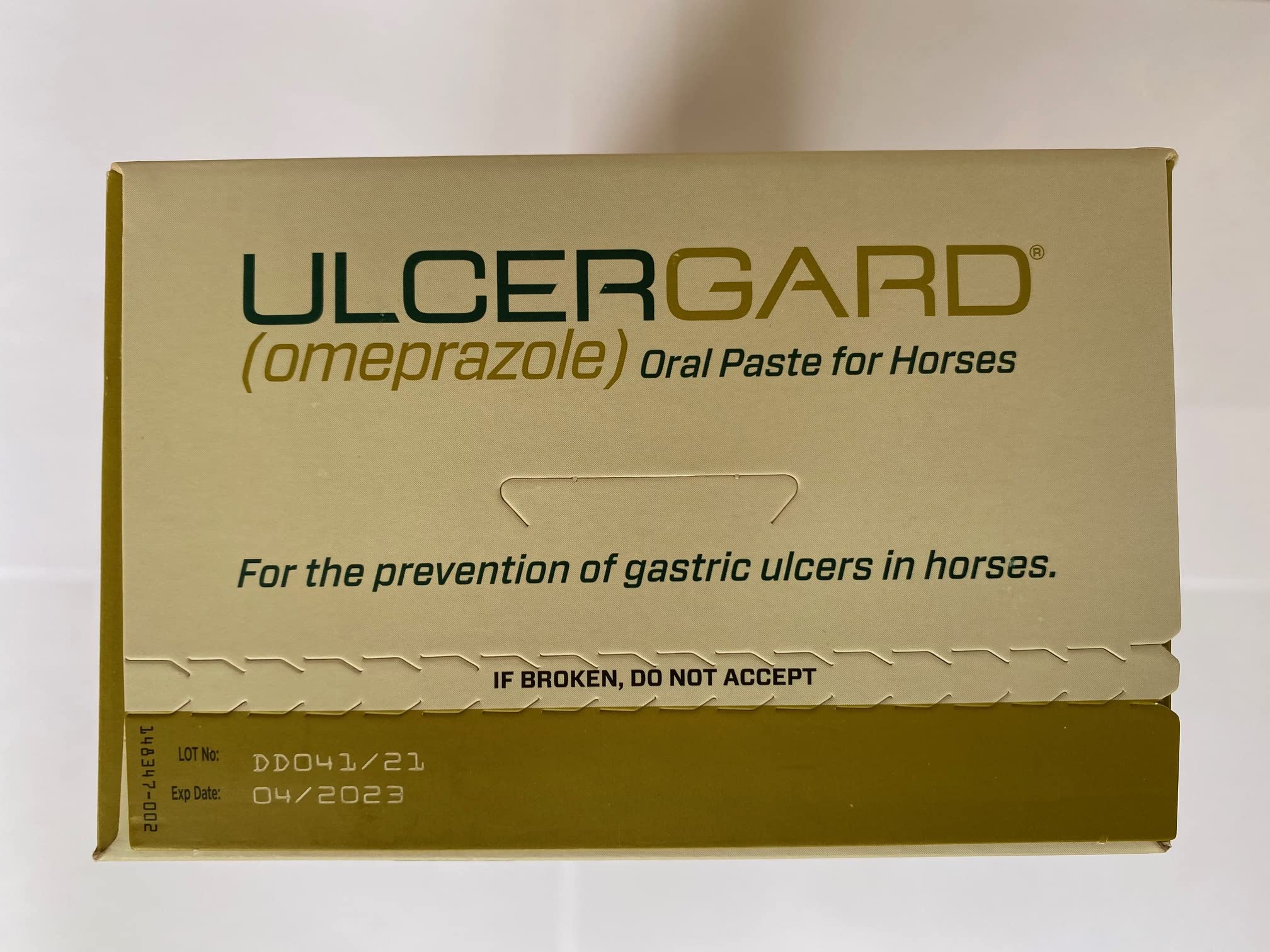 WIM UlcerGard packaging contents show a complete dosing kit