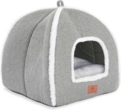 WINDRACING cat bed cave design offers a cozy indoor hideaway.