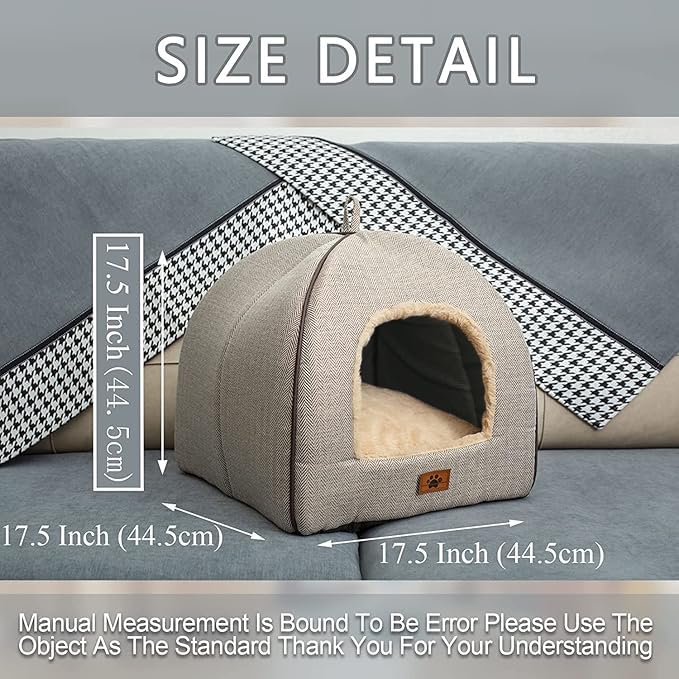 WINDRACING Cat Bed Durable material close-up shows bite and scratch resistance.