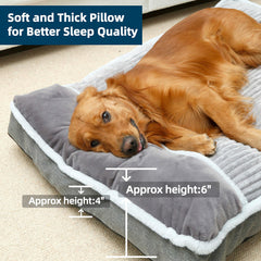 WINDRACING dog bed machine-washable unit for easy cleaning