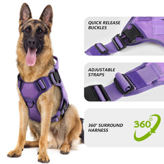 WINGOIN Large No-Pull Harness with Breathable Mesh for all-day comfort