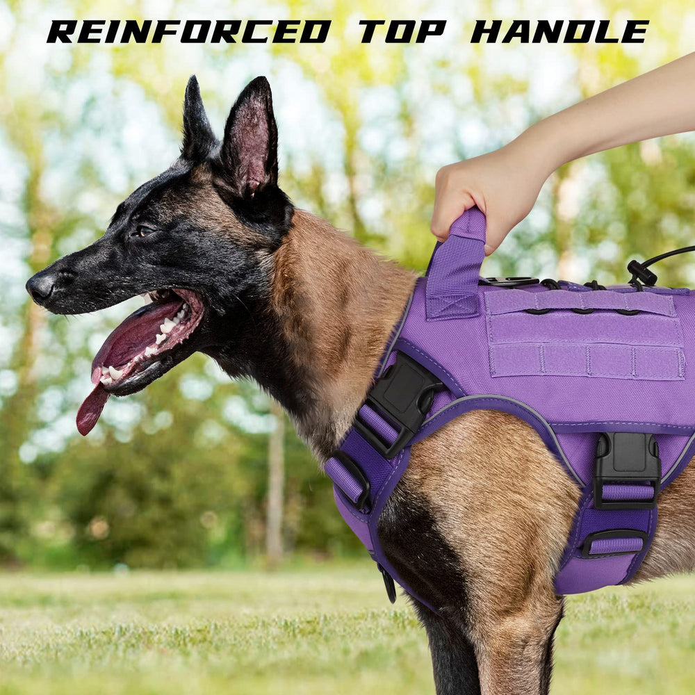 WINGOIN purple tactical harness side-release buckles for quick fitting
