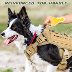 WINGOIN Tactical Harness reflective strip, safer evening walks