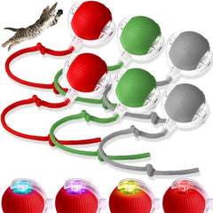 WinnerWhy six-pack green cat ball toy for active indoor play.