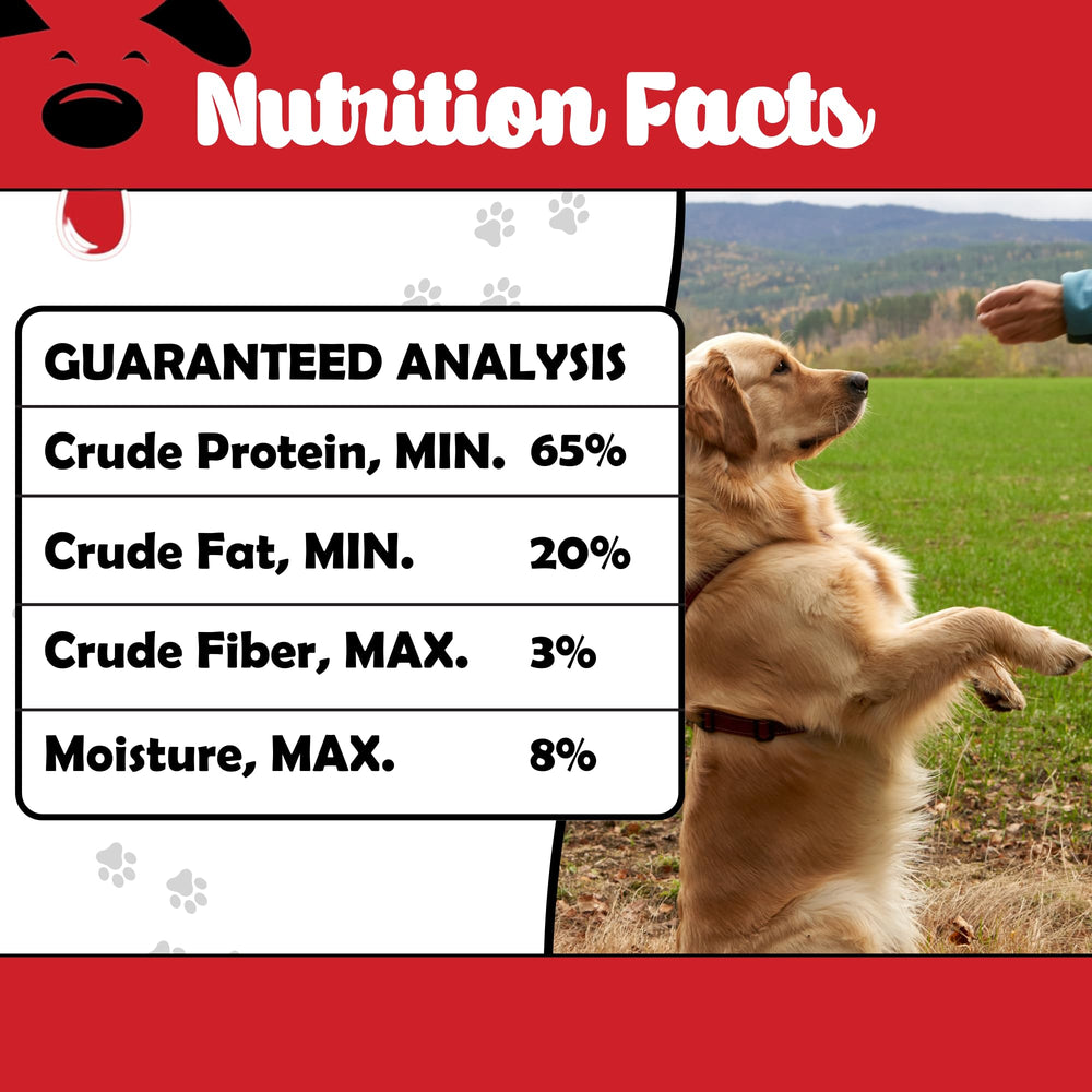 Winni Treats freeze-dried hearts offer a tasty, low-fat snack for dogs.