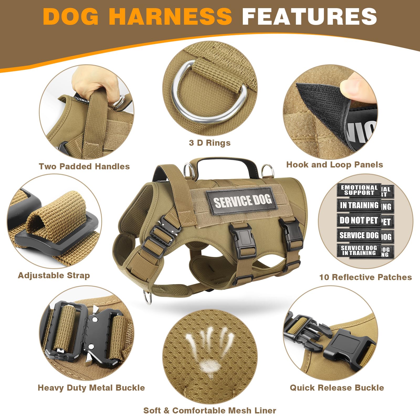 WINSEE vest with 2x metal shoulder buckles for strong support.
