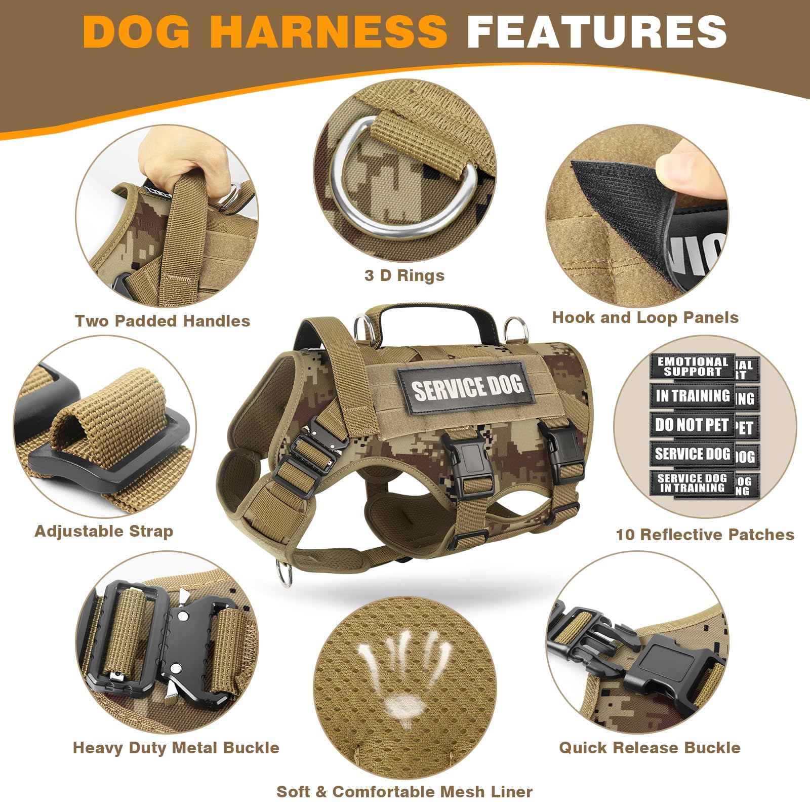 WINSEE two metal shoulder buckles provide secure support during training.