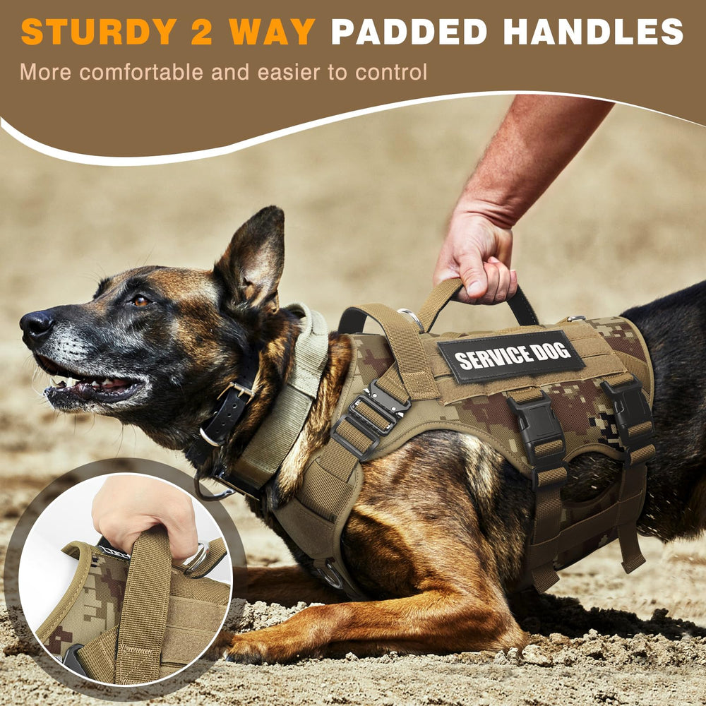 WINSEE breathable air mesh keeps your large dog cool in hot training sessions.