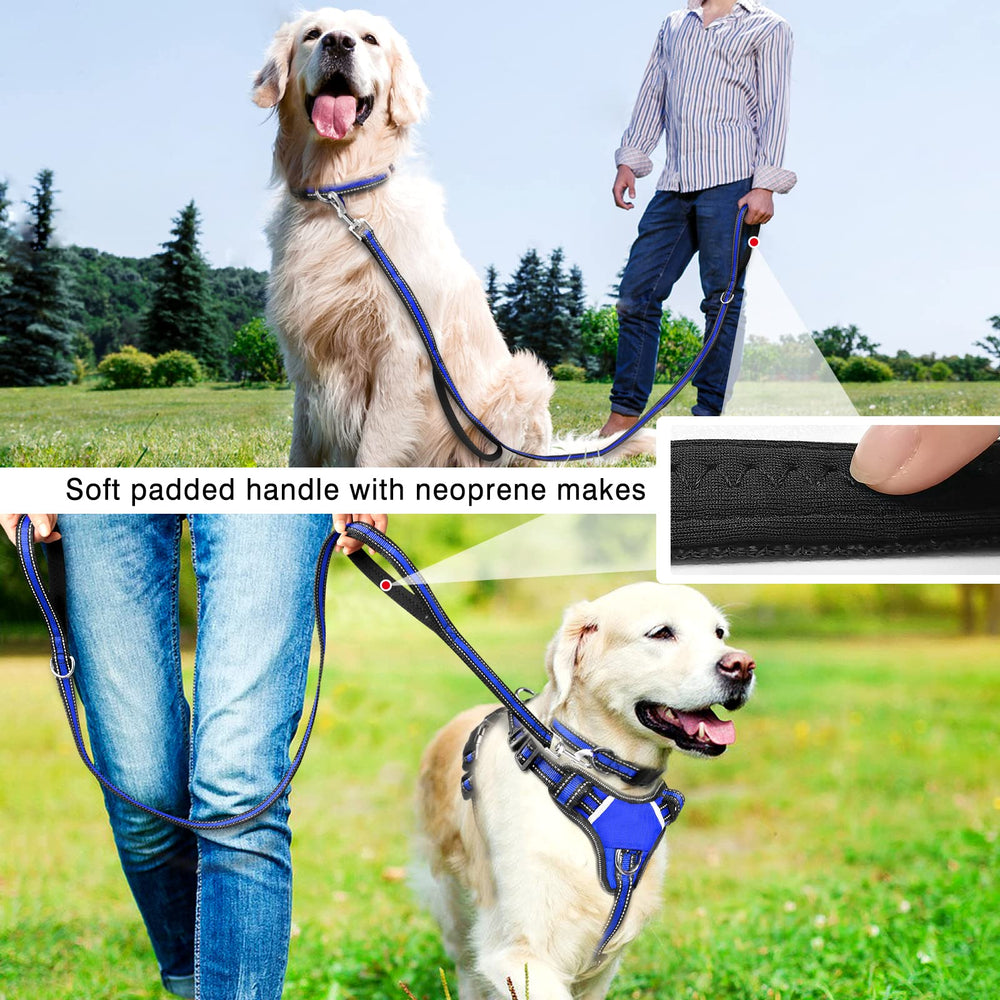 WINSEE dark blue 3in1 harness suitable for dogs from small to XL.