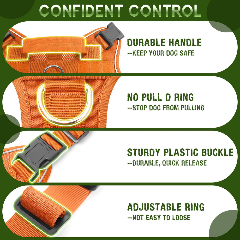 WINSEE harness back D-ring setup ideal for longer walks and tasks.