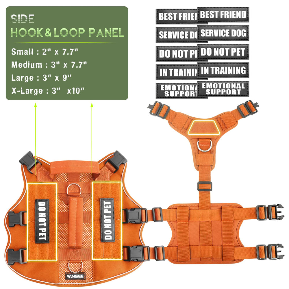 WINSEE quick-release buckles for easy on and off during busy days.