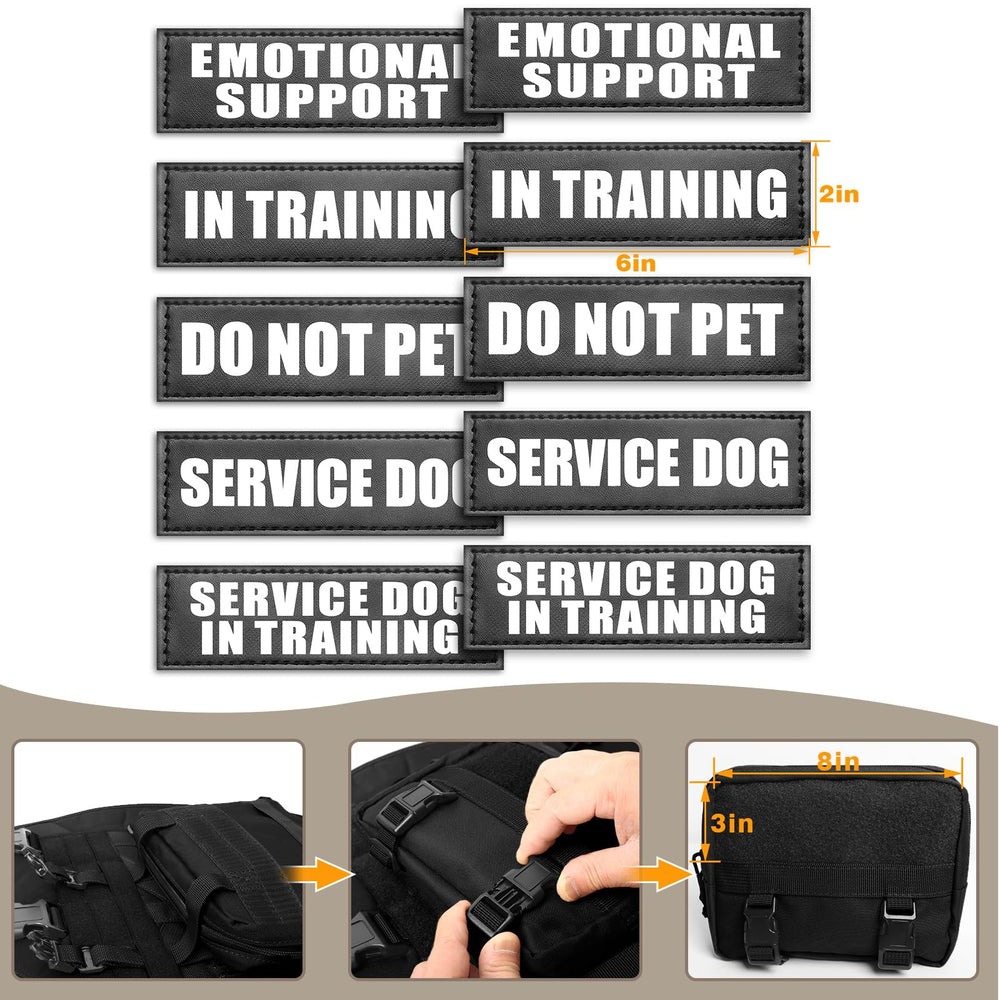WINSEE patch set includes ten badges for training and service themes.