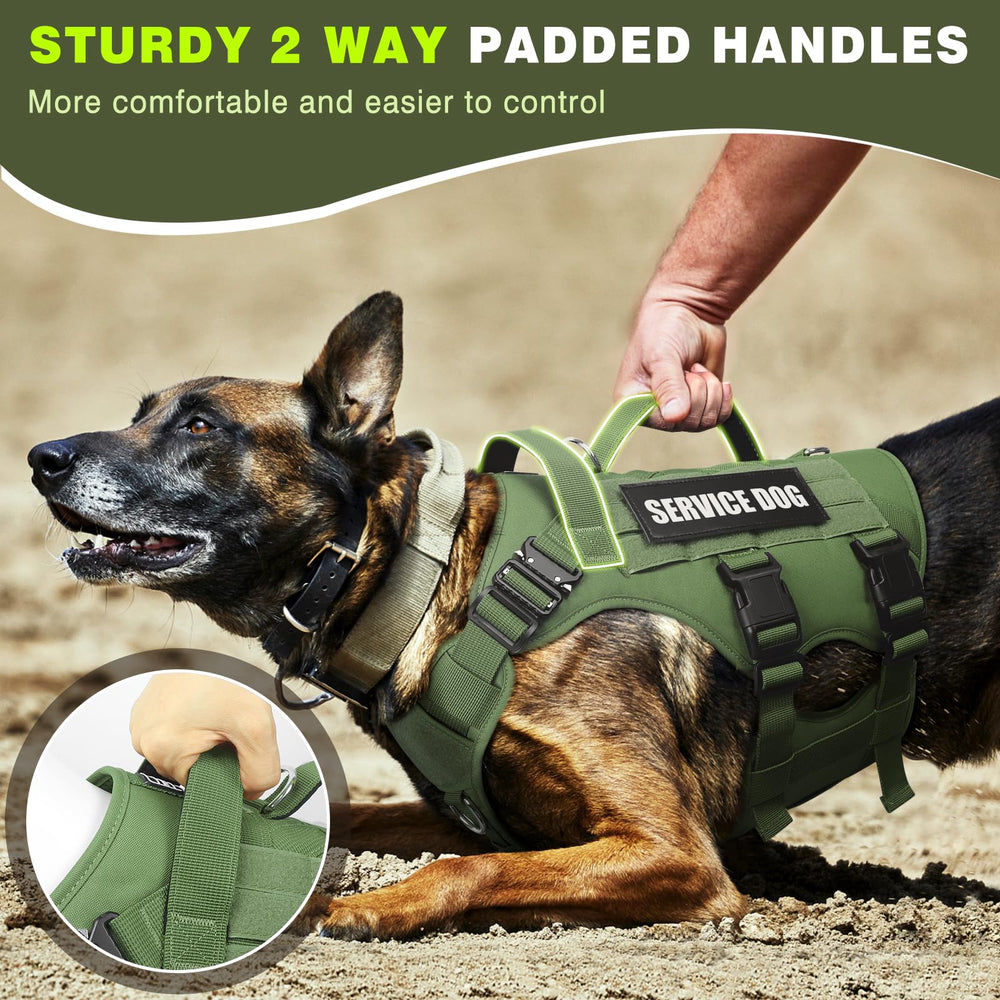 WINSEE vest front-clip anti-pull feature aids controlled walking