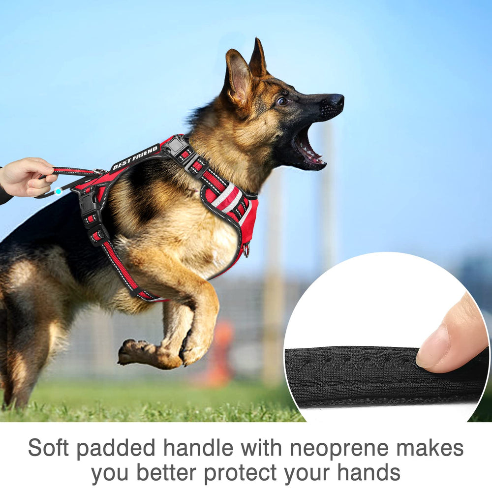 WINSEE vest size range from Small to XL for many dog breeds