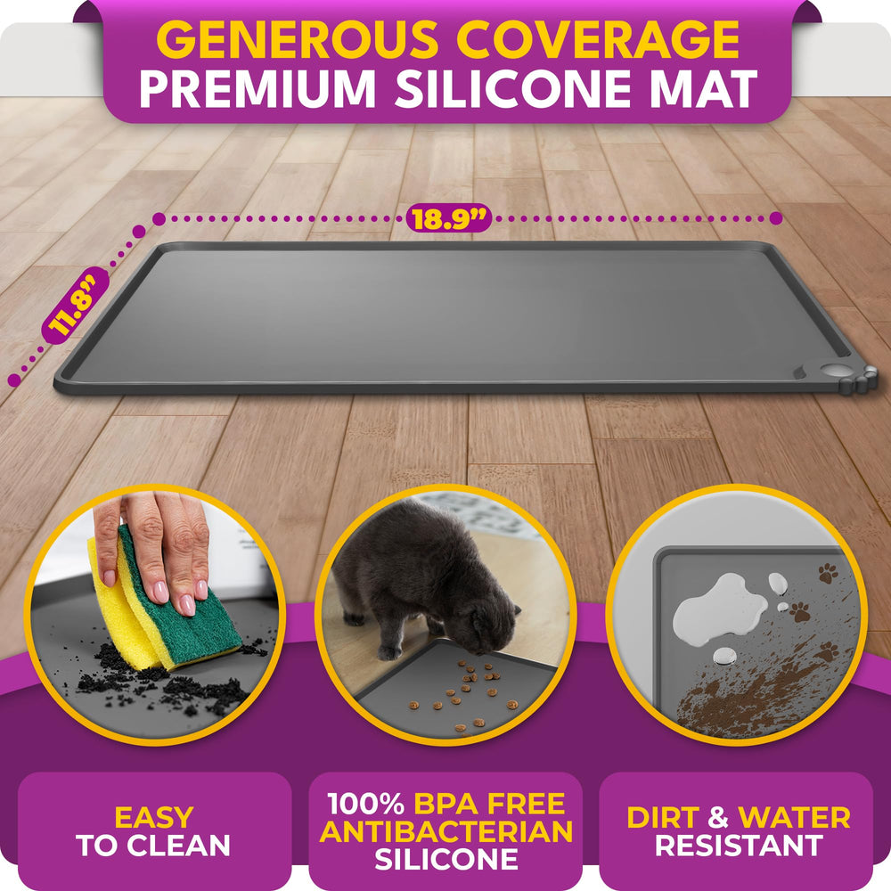WinTruffles non-slip pads prevent spills, keeping the feeding area tidy.