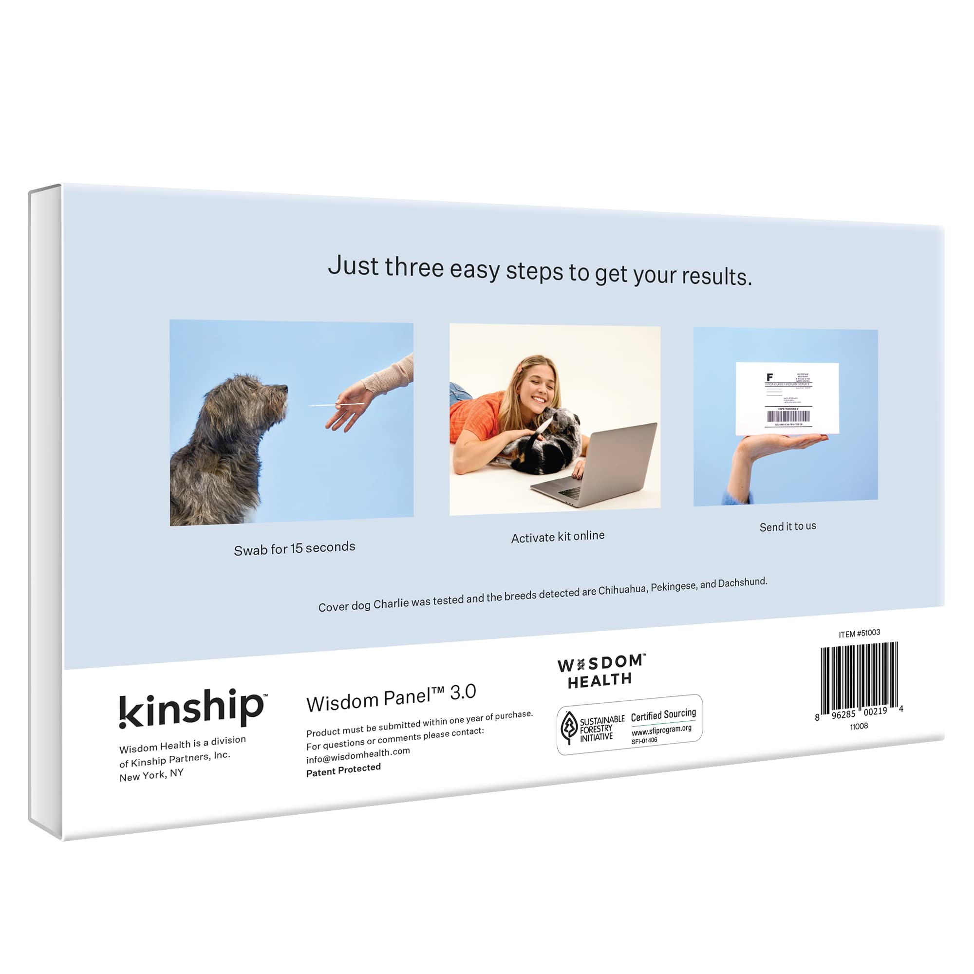 Wisdom Panel care tips based on breed composition for daily routines.