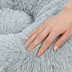 WisQoo calming bed waterproof-inner-liner protects filling and stays fresh.