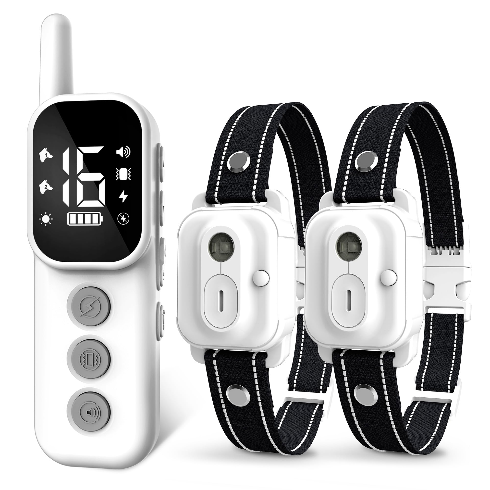 Wissilor dog training collar remote for distance control and ease of use.