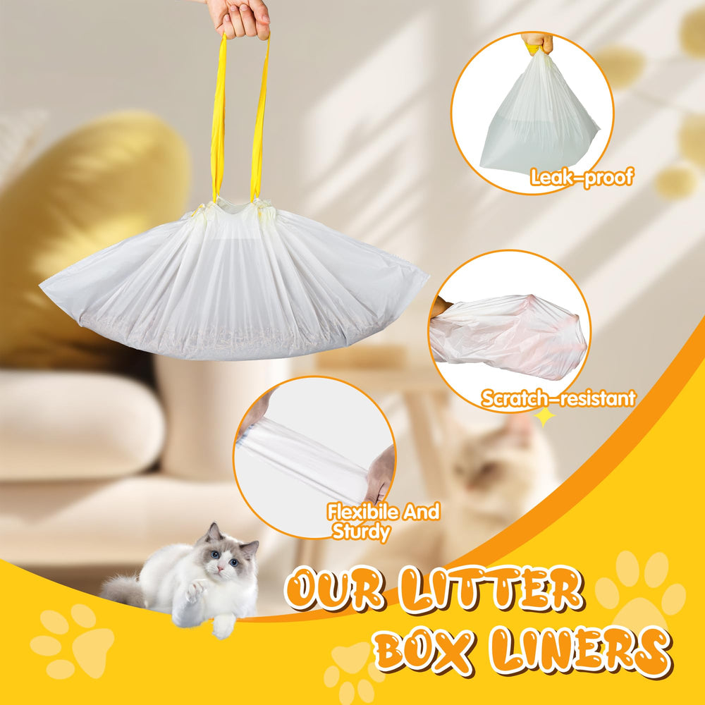 WJXWHSWX heavy-duty liners, 3 mil thickness, tear-resistant