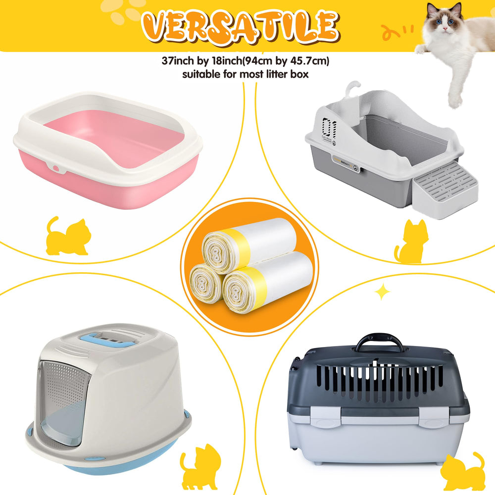 WJXWHSWX jumbo liners, pack-safe for multi-cat homes