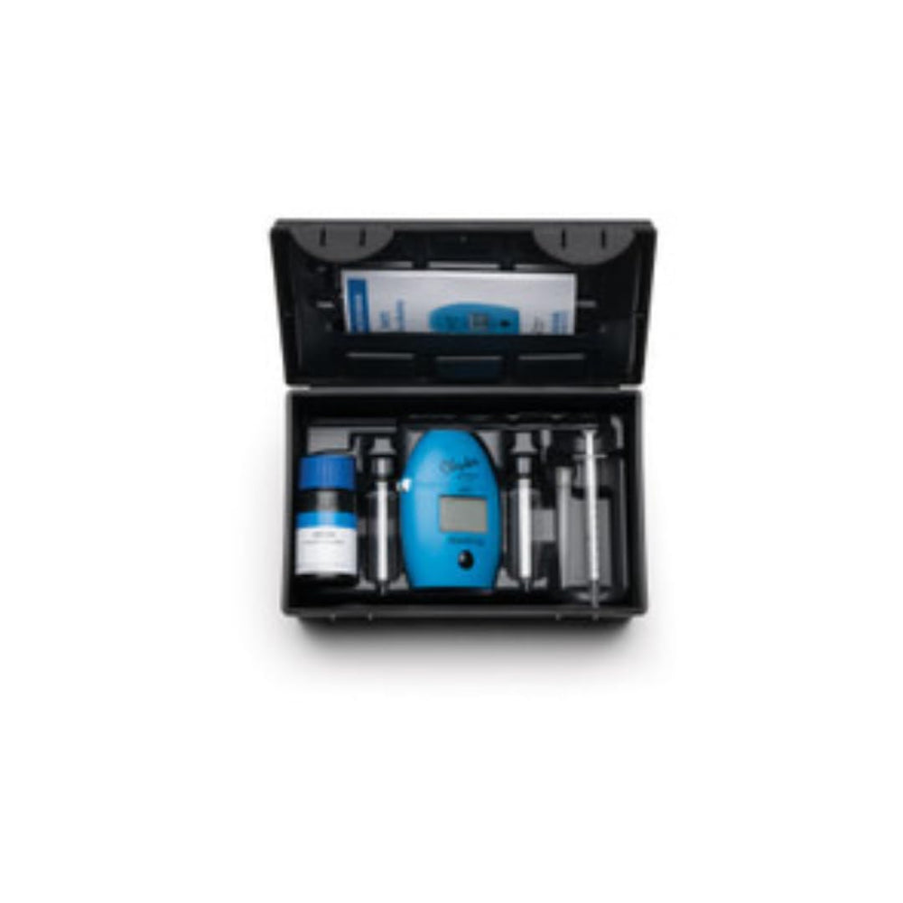 WLR Hanna HI772 colorimeter display enables quick alkalinity readings.