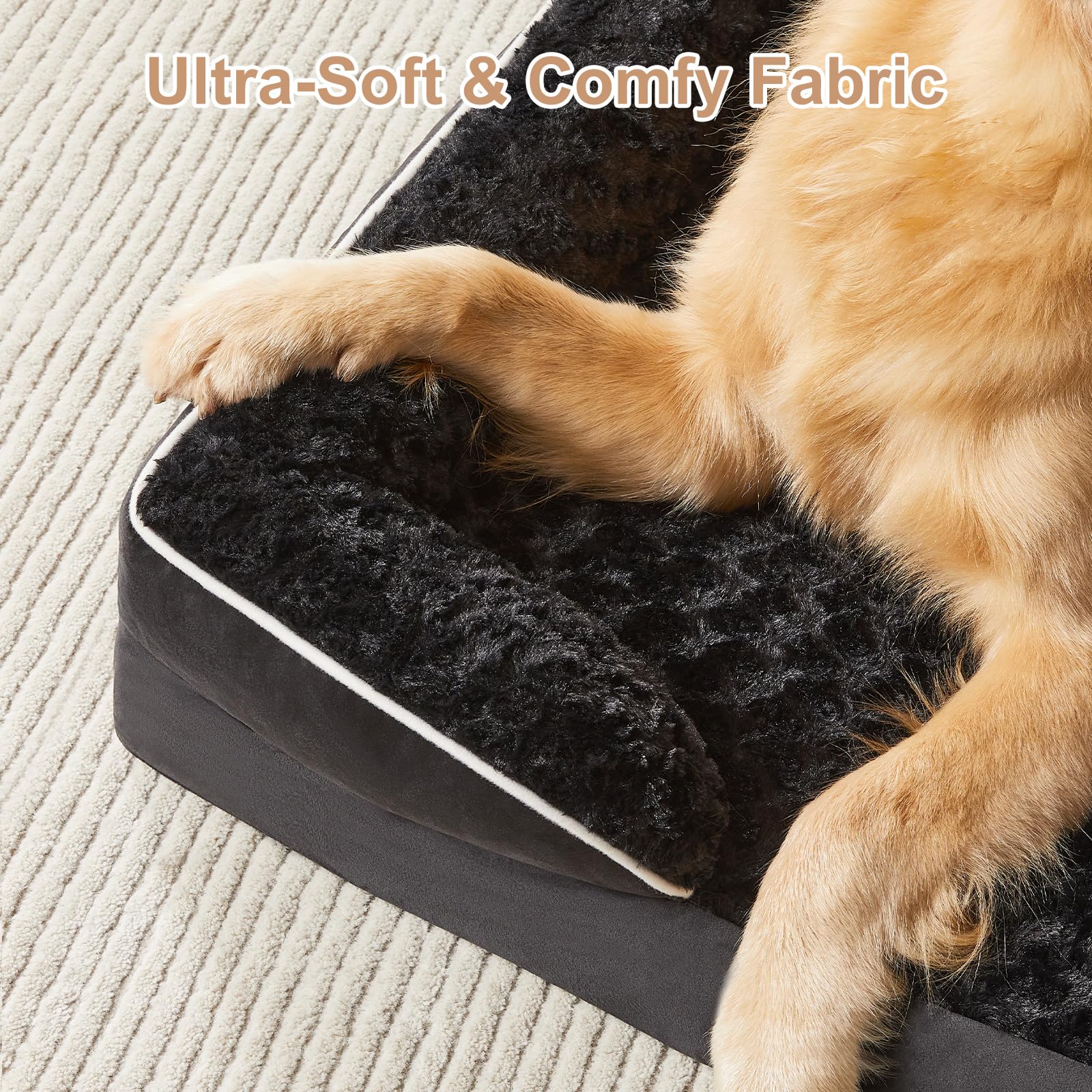 WNPETHOME extra-large 42x30x7 dog bed for large breeds