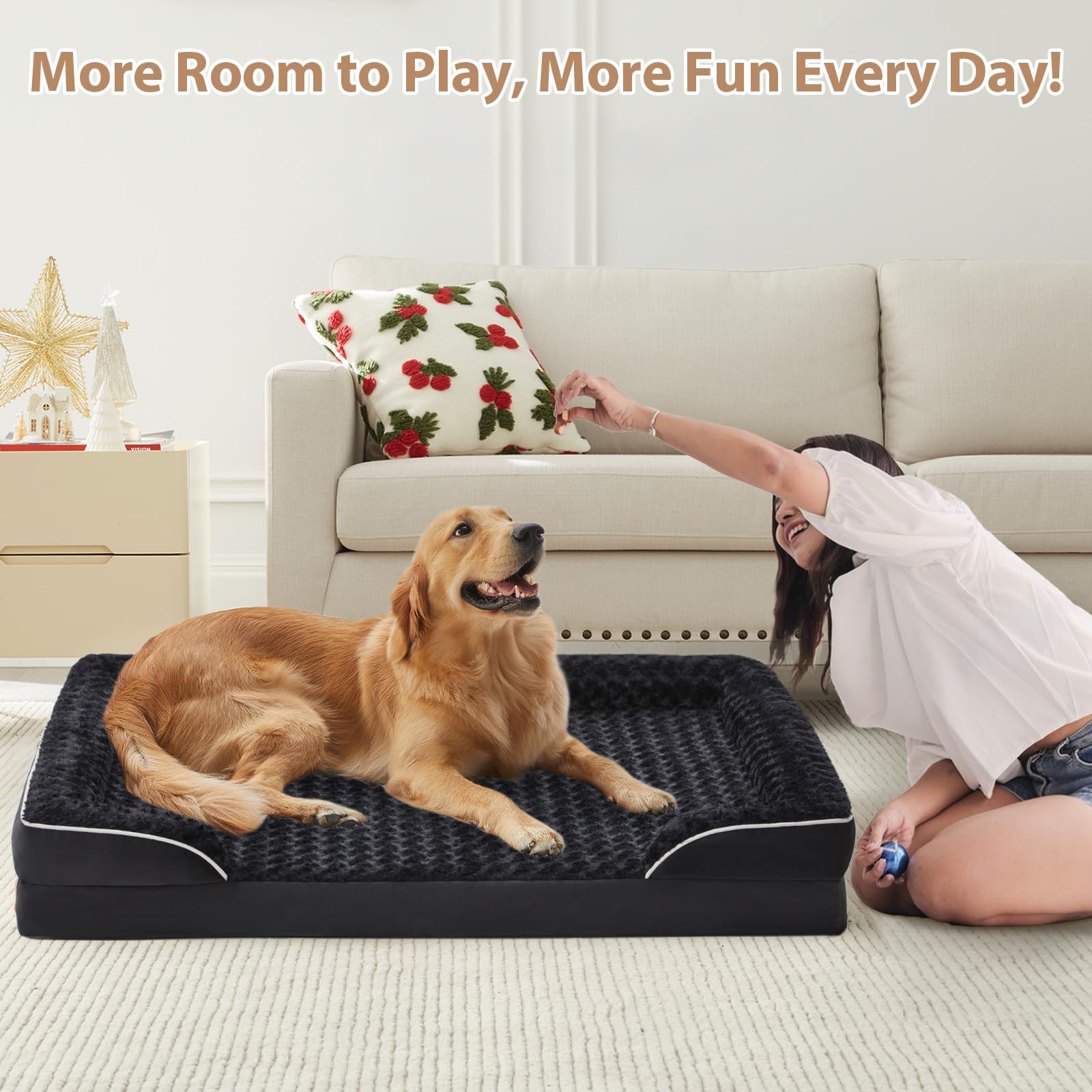 WNPETHOME removable washable cover simplifies cleaning after messes