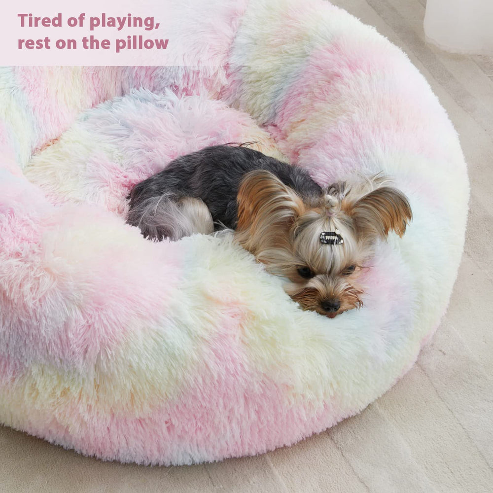 WNPETHOME machine-washable dog bed simplifies cleaning and care.